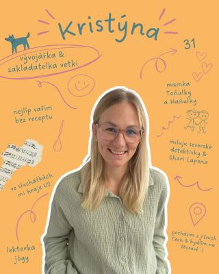 Něco málo taky o mně 💛 Vetki jsem založila kvůli potřebám naší alergické Tracynky. Vždycky jsem si chtěla vytvořit svůj...